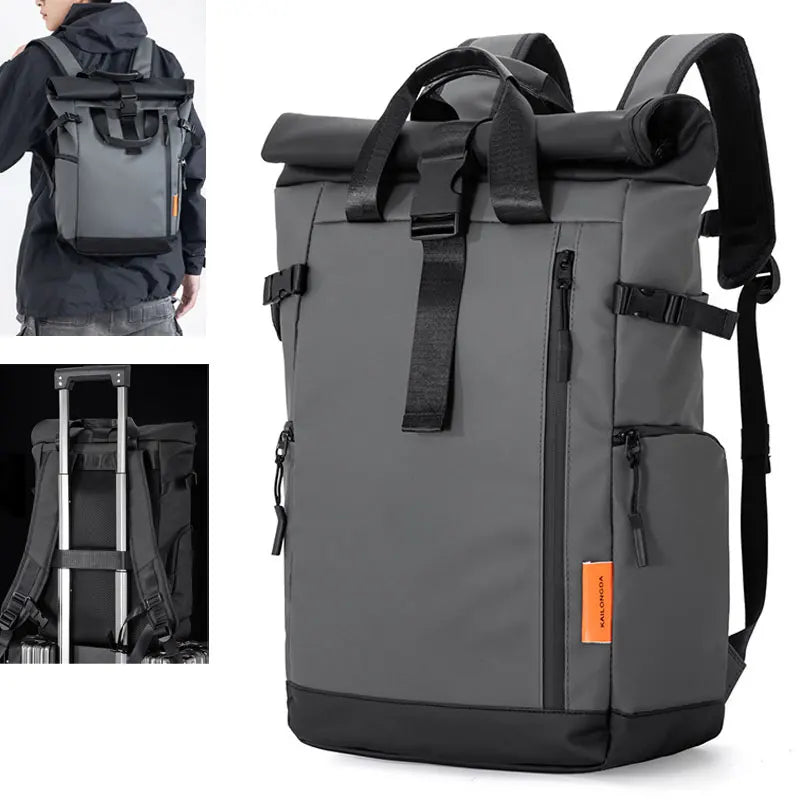 Men's Travel Bag 15.6 Inch Laptop Backpack &ndash; Waterproof
