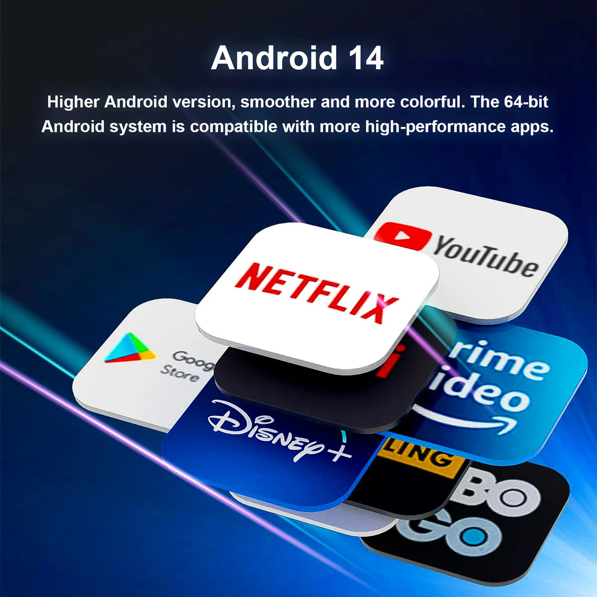 R69 Plus Voice Control TV Box &ndash; Ultra HD 8K Netflix Ready