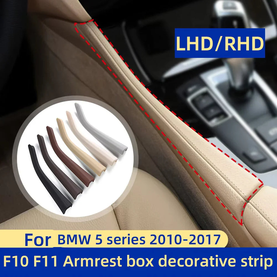 For BMW 5 Series F10 F11 Center Console Side Gear Protection Strip F10 F11 F18 520i 523i 525i 528i 535i LHD RHD by InterCyprus Trading Ltd