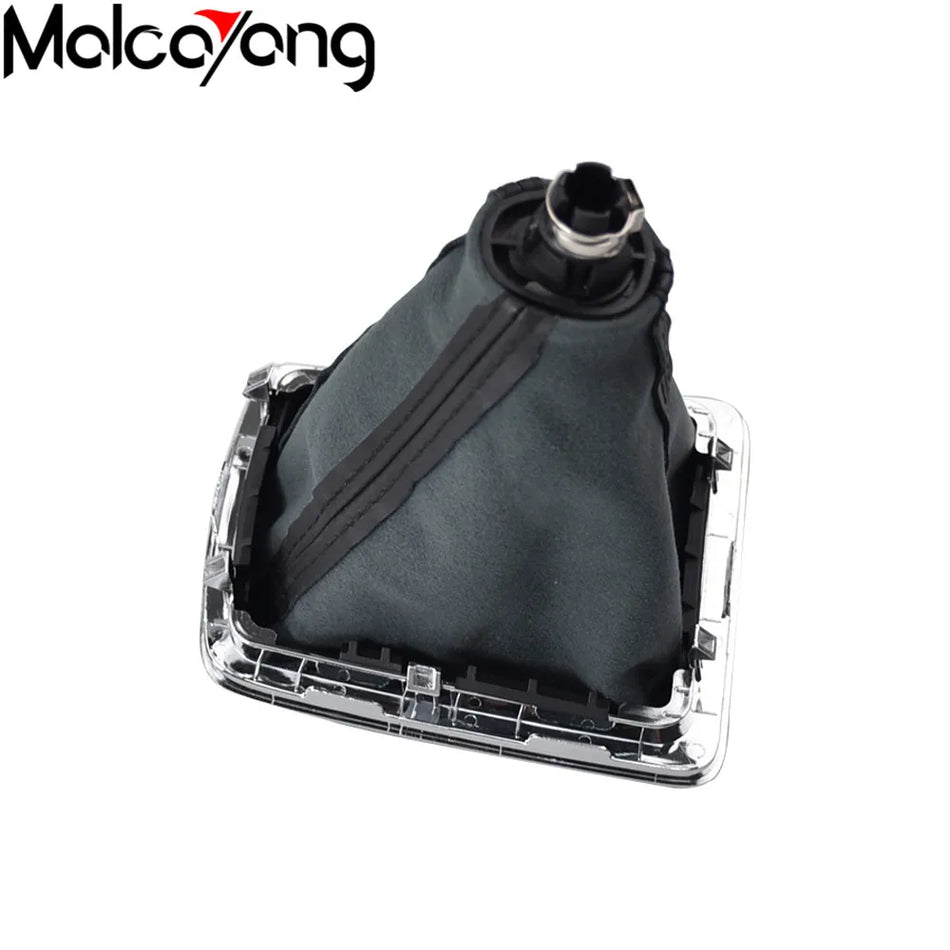 Perilla de cambio de marcha, plástico ABS y cuero PU para Skoda Fabia MK3