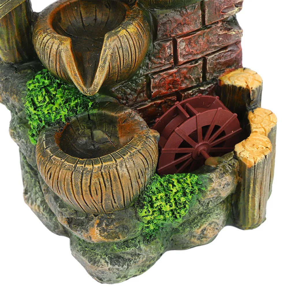 Resin Desktop Fountain &ndash; Flowing Water Ornament For Desk