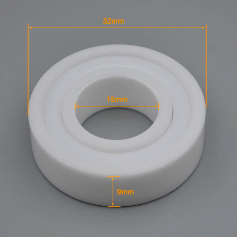Ceramic Bearing 6000 Series 2RS &ndash; Ultra Low Friction 6002-2RS 15x32x9mm / CHINA