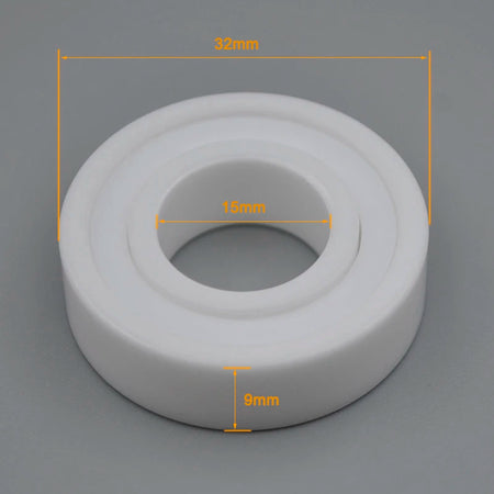 Ceramic Bearing 6000 Series 2RS &ndash; Ultra Low Friction 6002-2RS 15x32x9mm / CHINA