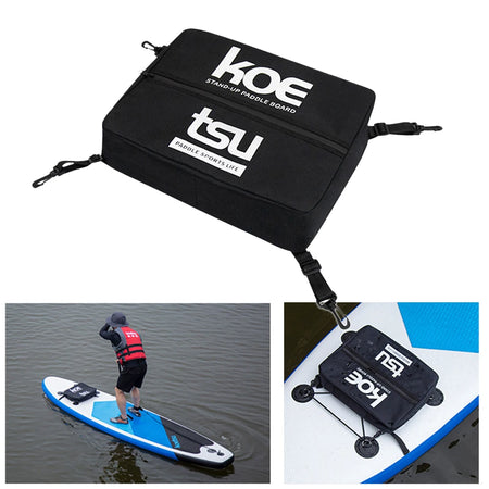 15/40L Paddle Board Bag Waterproof Paddle Board Deck Bags Large Capacity Inflatable Stand Up Paddleboard Bag for SUPs and Kayaks 15L 1 / CN (Origin)