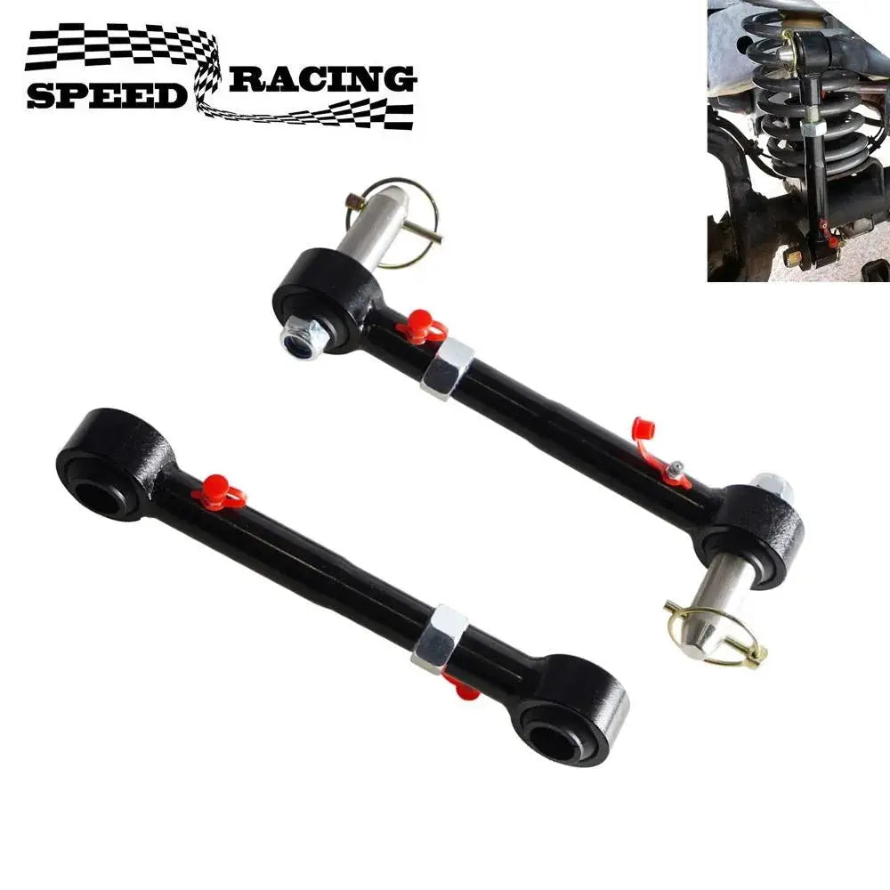 2.5-6" Lifts Front Sway Bar Links Disconnects For Jeep Wrangler JK JKS 2/4 Doors 2007-2018 Adjustable Car Parts PRC-1010A by InterCyprus Trading Ltd