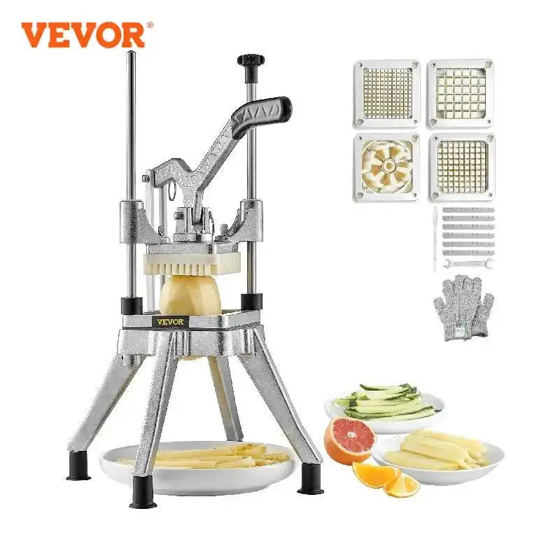 Commercial Vegetable Chopper With 4 Blades