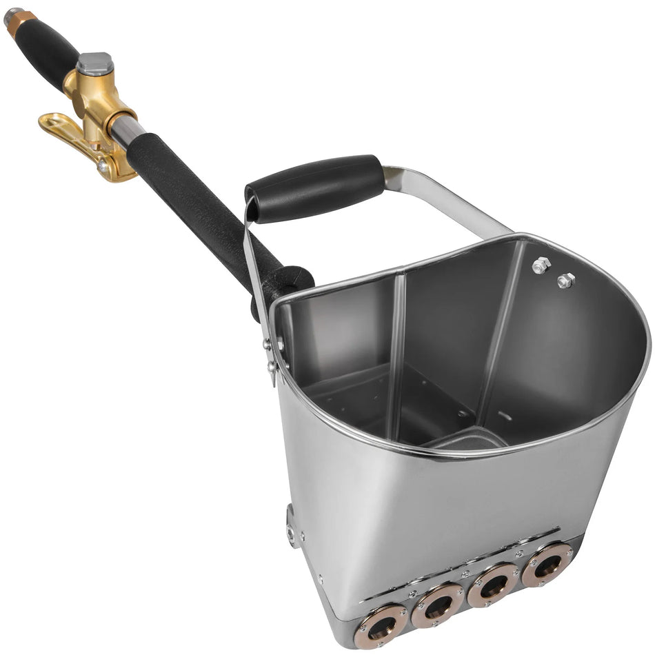 Four Jet Hopper Spray Gun For Plaster Cement Mortar