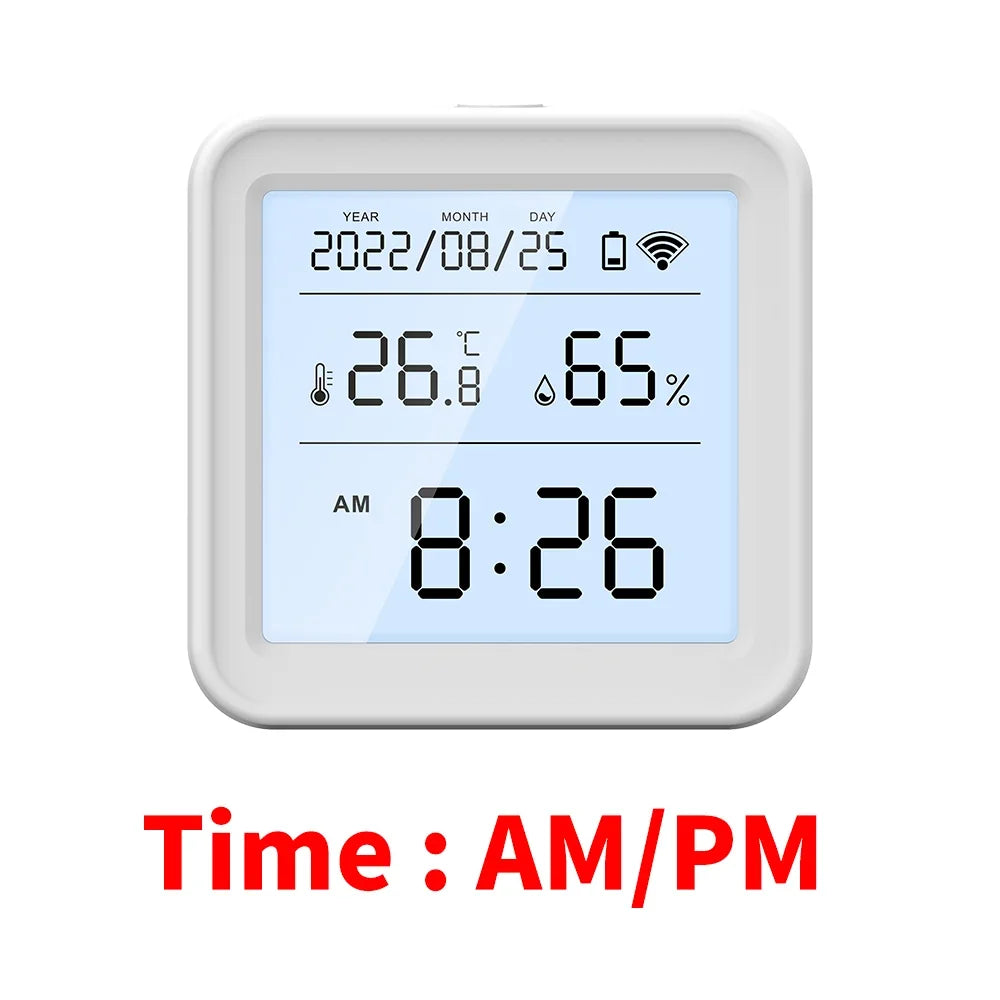 Smart WiFi Temperature Humidity Sensor 12 H  1PCS