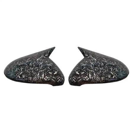 VW Golf 7 Mirror Cover Caps Gloss Black 2Pcs Set Premium