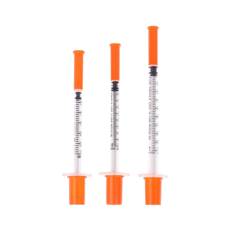 5Pcs 0.3/0.5/1ML Veterinary Insulin Syringes &ndash; Sterile