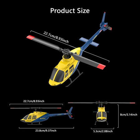 A60 4CH RC Helicopter &ndash; Altitude Hold Optical Flow Pro