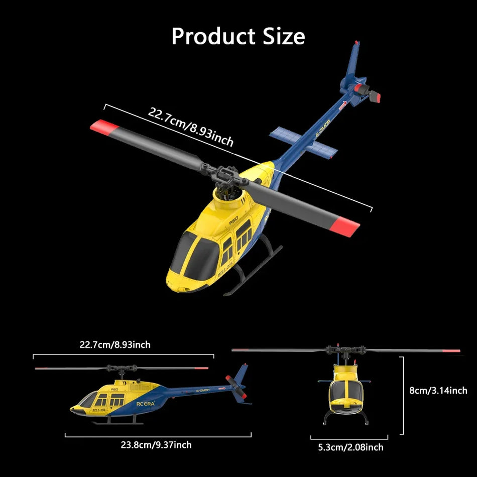 A60 4CH RC Helicopter &ndash; Altitude Hold Optical Flow Pro
