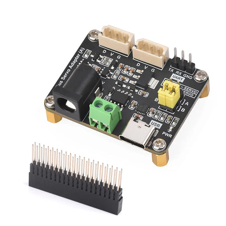 Serial Bus Servo Driver HAT &ndash; Advanced ESP32 Servo Control for Raspberry Pi Bus Servo Driver HAT