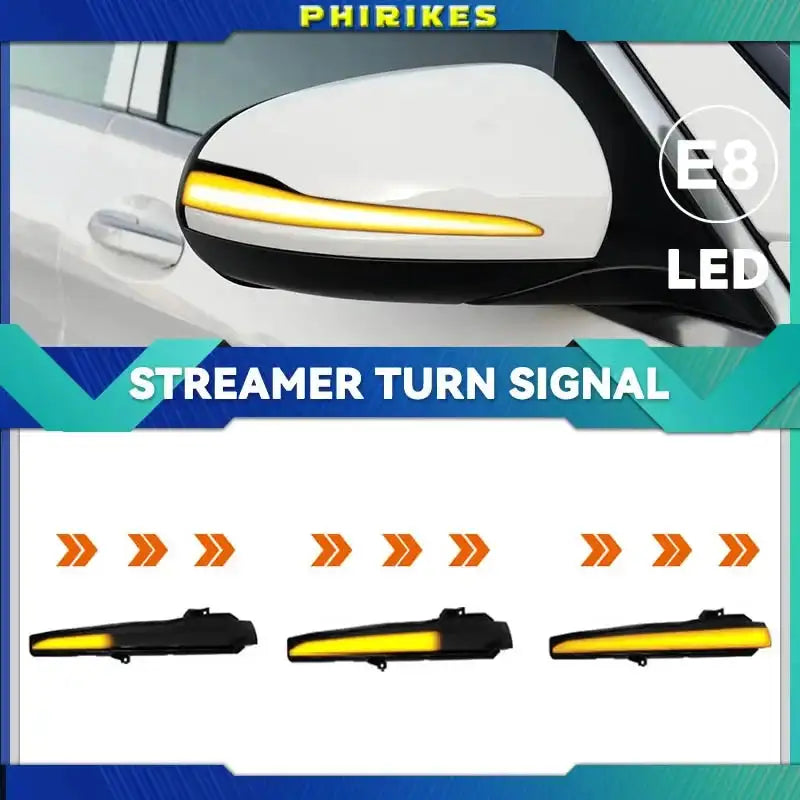 Mercedes LED Turn Signal Mirror For C Class W205 W213