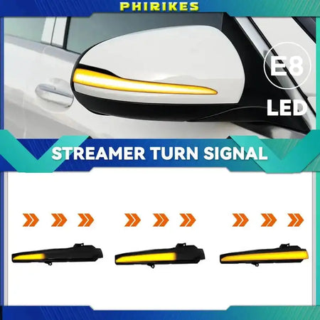 Mercedes LED Turn Signal Mirror For C Class W205 W213