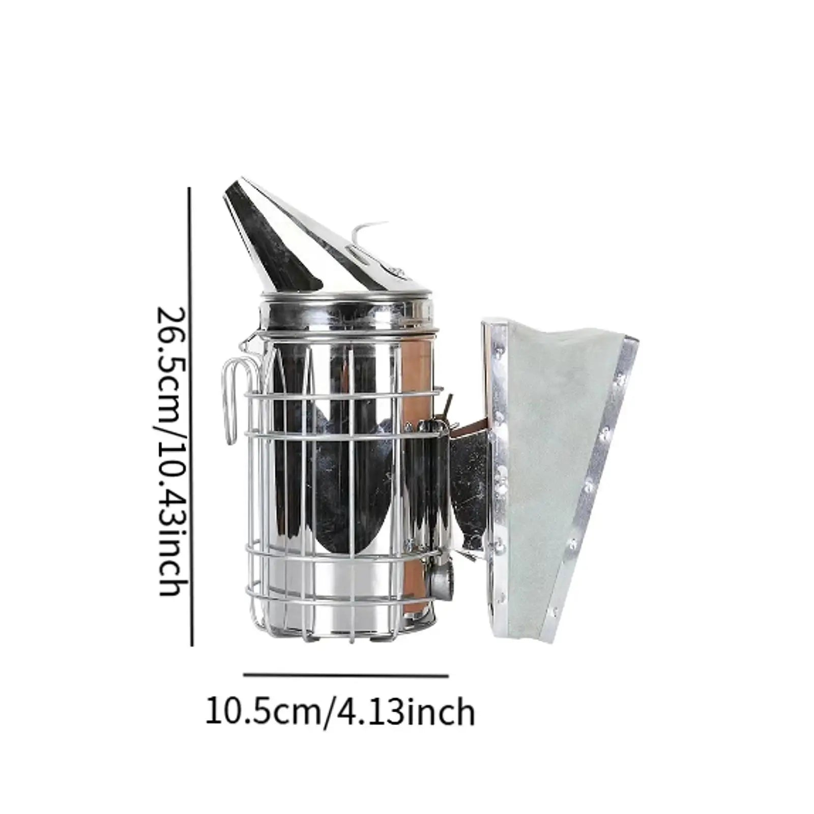 Bee Hive Smoker With Heat Shield &ndash; Sturdy Fogging Machine
