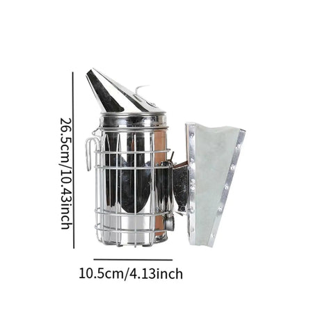 Bee Hive Smoker With Heat Shield &ndash; Sturdy Fogging Machine
