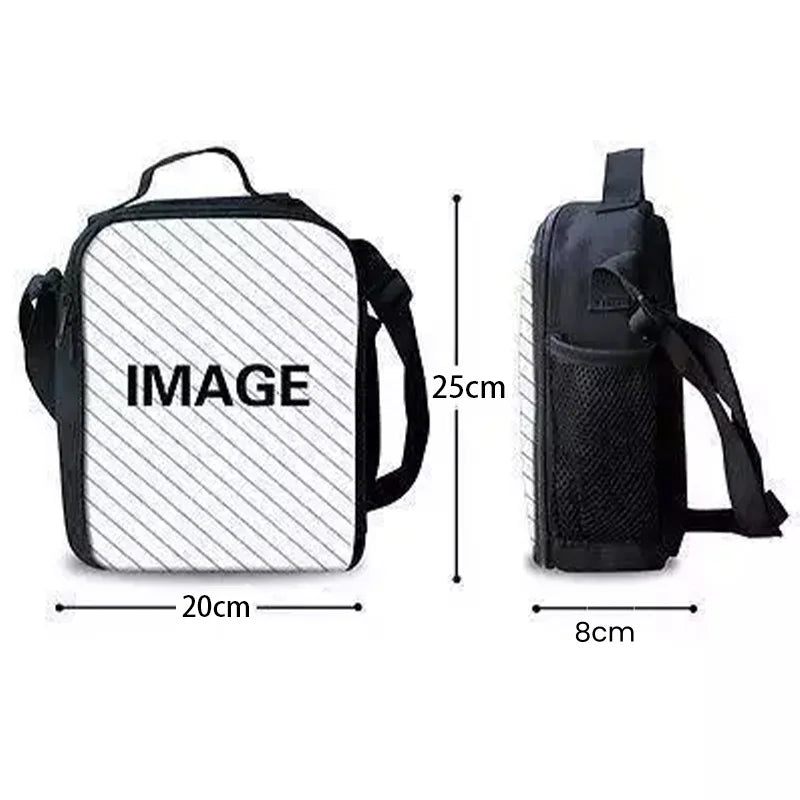 Wolyn Customisable Anime Fruit Lunch Bag &amp; Backpack for Kids