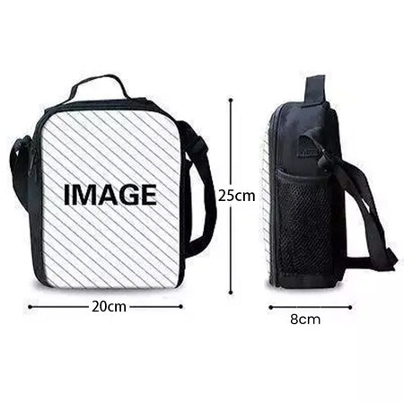 Wolyn Customisable Anime Fruit Lunch Bag &amp; Backpack for Kids