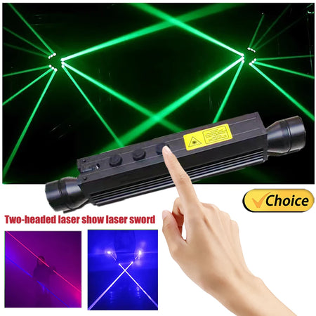 L0511 Handheld Two-Headed Laser Sword - Thick Beam Pro