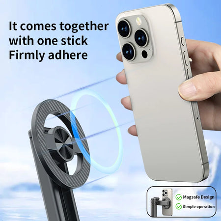 Magnetic Selfie Stick &ndash; Compact Design with Bluetooth Connectivity