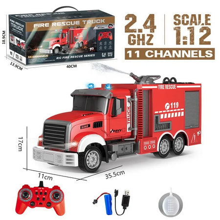 Remote Control Water Jet Fire Engine 1:12 - Water Spray B