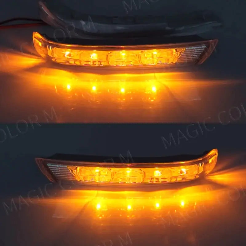 Side Rear View Mirror Turn Signal Lamp Blicker For Hyundai Santa Fe Fantafe Veracruz IX55 2007-2012 LED Repeater Light Rearview by InterCyprus Trading Ltd