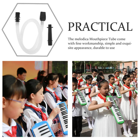 Miwayer 32/37 Keys Melodica Set - Flexible Tube Design