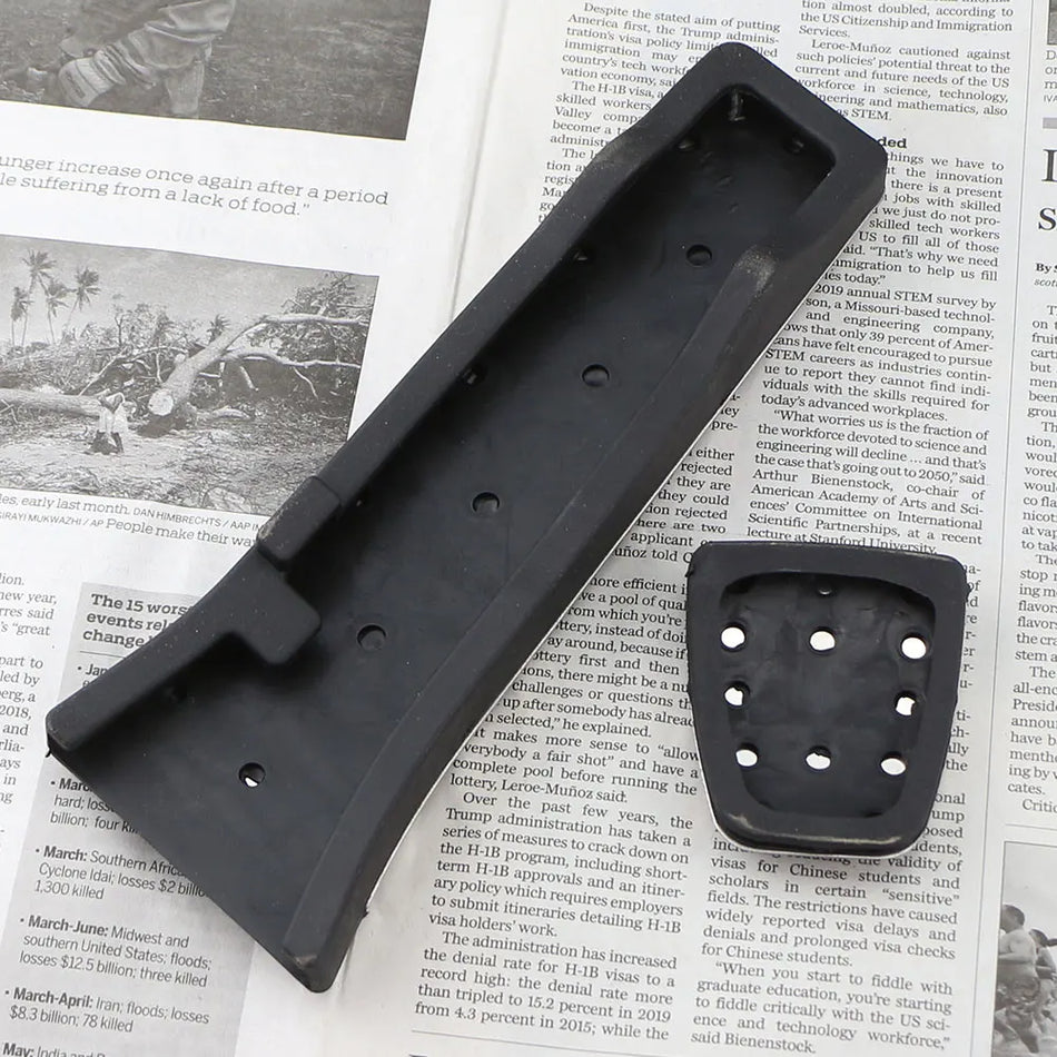 Pedal Protection Cover Set for Kia Sportage 3 SL LHD, Stainless Steel and Rubber