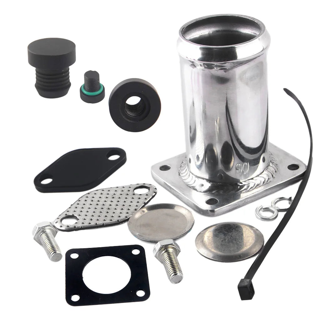 Aluminum Coolant Thermostat Bung Adapter for BMW E46 318d 320d 330d by InterCyprus Trading Ltd