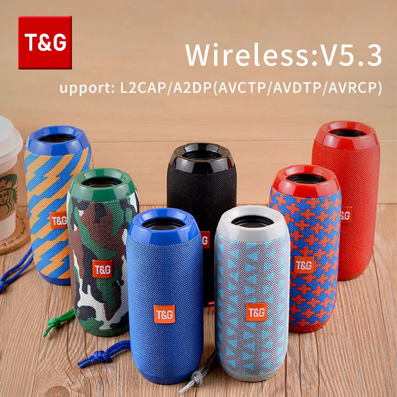 T&amp;G TG117 Waterproof Bluetooth Speaker