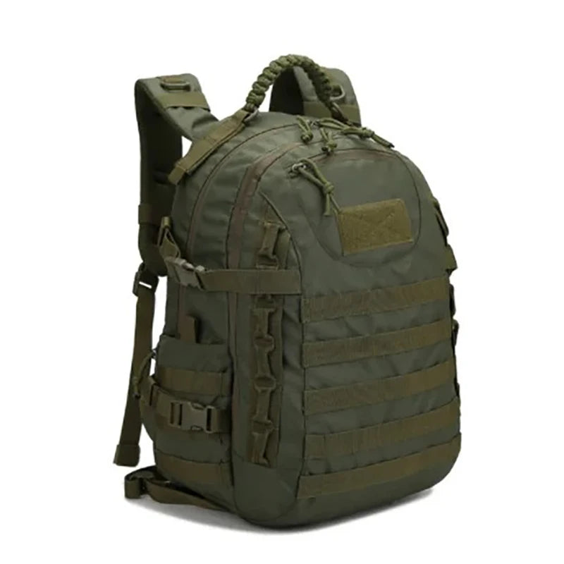 35L Tactical Backpack &ndash; Soft Back Comfort For Outdoors green / 16 inches