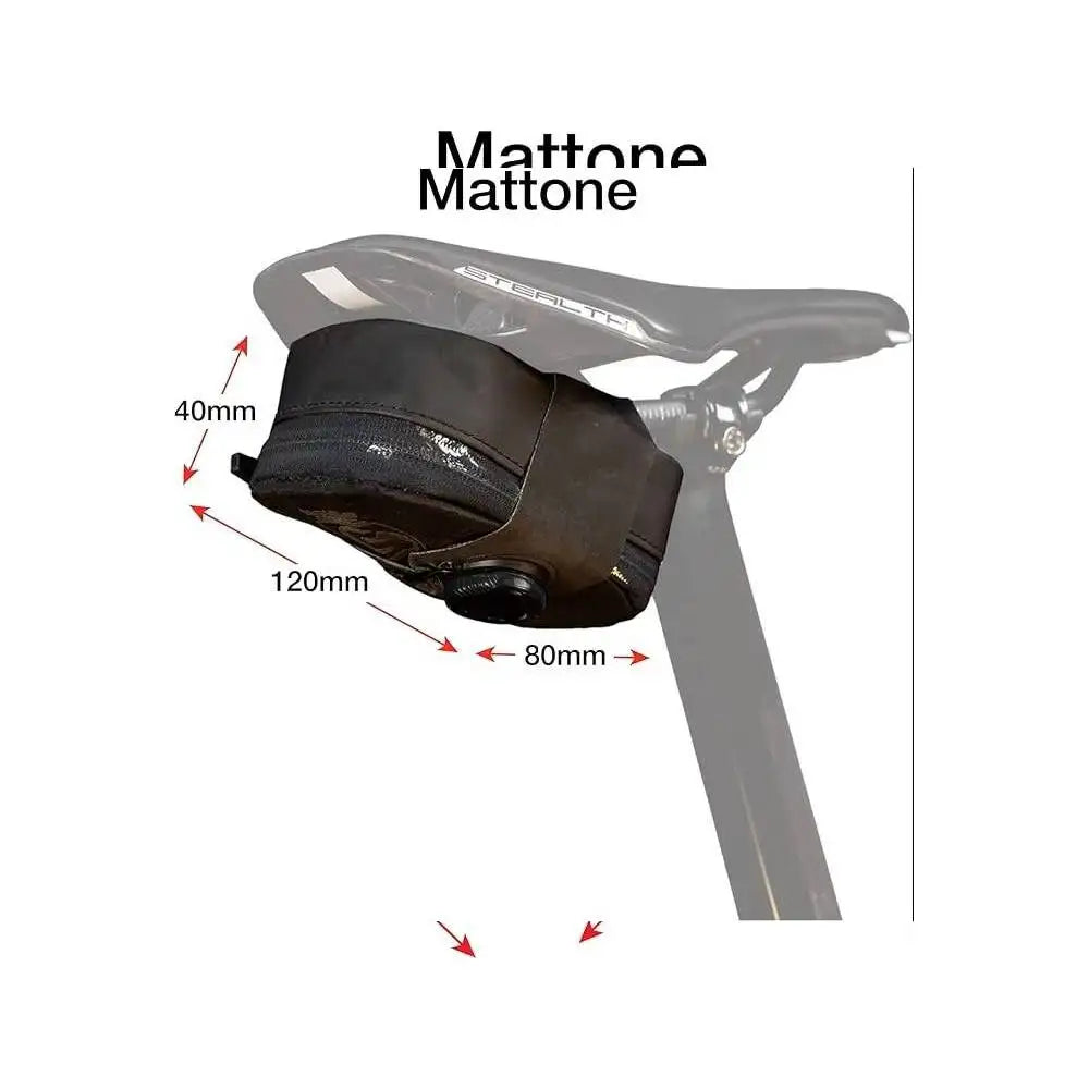 Mattone Under Seat Bag &ndash; Waterproof Zipper with BOA Mounting System