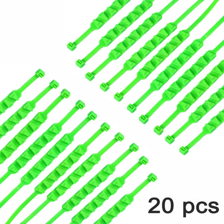 Safety Tyre Chain Winter Anti-Skidding Wheel Chains &ndash; Grip Green 20pcs