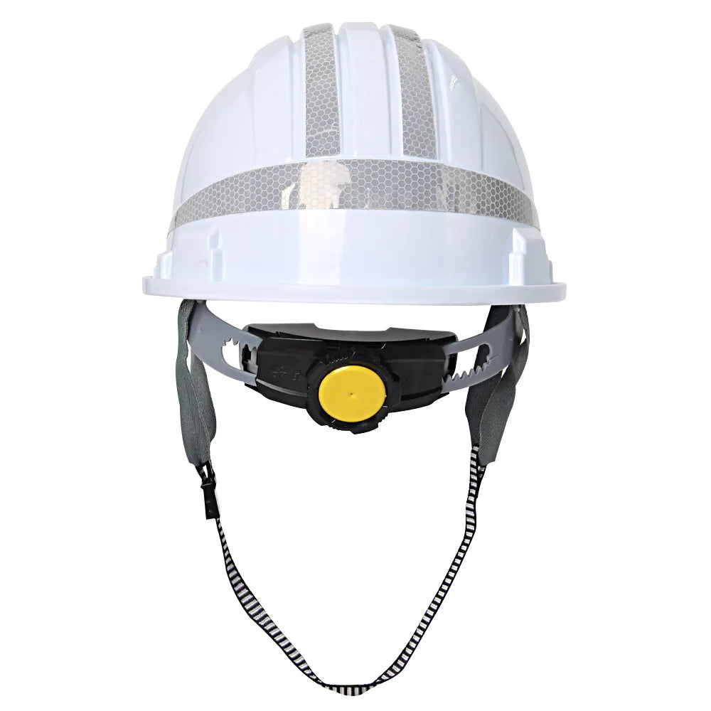 AQM6602WH3 - Breathable Reflective Safety Helmet for Work