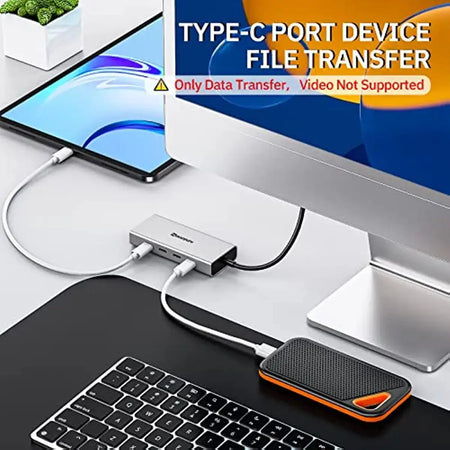 Minisopuru 10Gbps USB C Hub 100W PD For MacBook Pro iMac