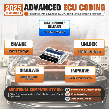 Autel MaxiPRO MP808BT Pro &ndash; Advanced ECU Coding Upgrade
