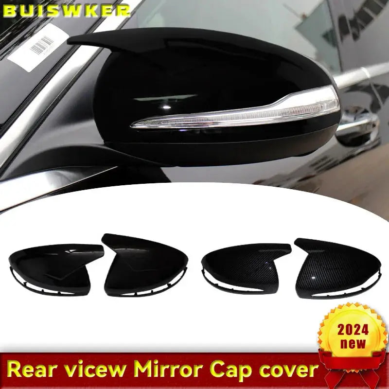 For Mercedes-Benz E GLC S C Class W205 W213 X253 W222 W238 LHD Rearview Side Mirror Cover Wing Cap Exterior Door Rear View Trim by InterCyprus Trading Ltd