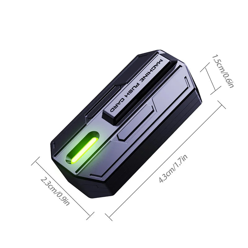 Luminous Slider Magnetic Fidget Tool for Stress Relief