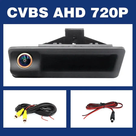 Rear View Camera For BMW X1 X3 E39 E53 E82 E88 E84 E90 E91 E92 E93 E60 E61 E70 E71 E72 Backup Reverse AHD 2K Fisheye Lens Camera by InterCyprus Trading Ltd