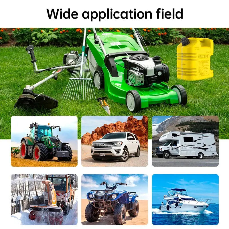 Electric Fuel Transfer Pump, 2 Battery Versions: Lithium Rechargeable or Dry Battery, Automatic Pump for Car, Boat, RV by InterCyprus Trading Ltd
