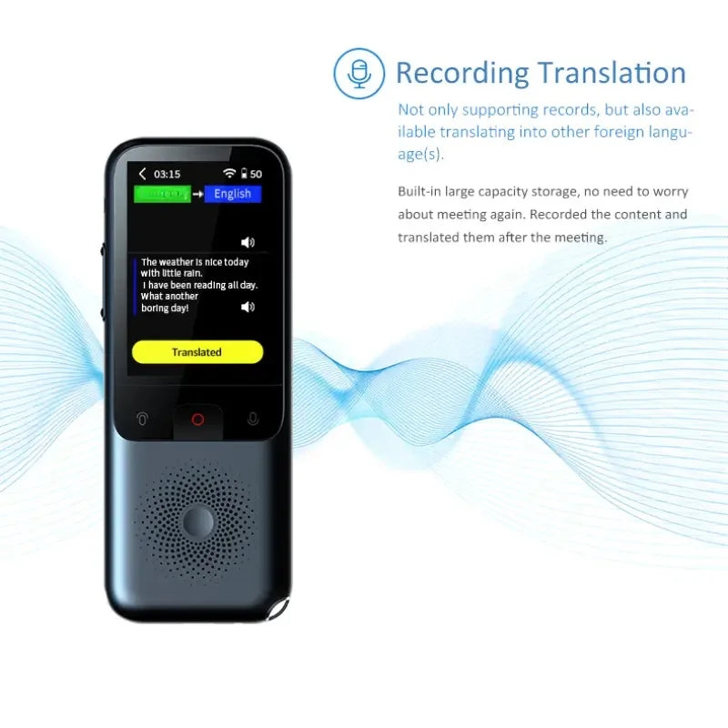 HONGTOP T11 Translation Camera &ndash; Supports 138 Languages