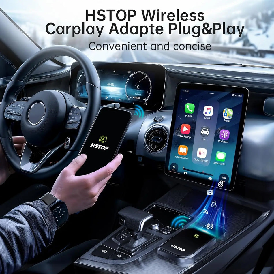 CarPlay Wireless Adapter 2024 &ndash; Seamless Wireless CarPlay