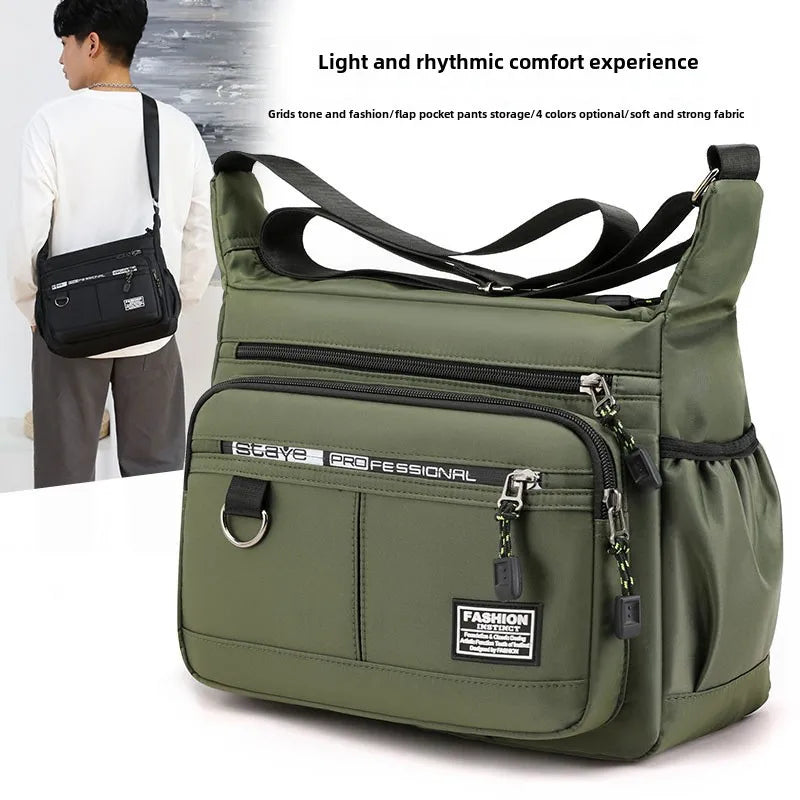 Men's Oxford Crossbody Bag