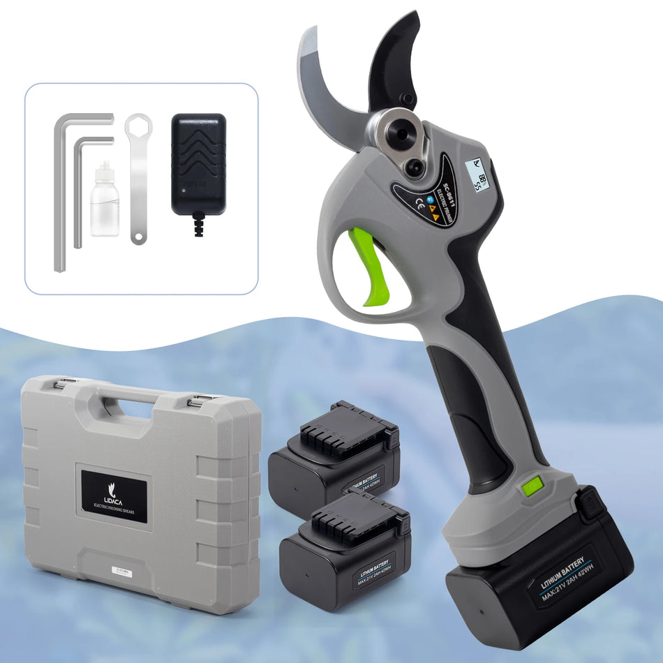 21V Bezdrôtový Zastrihávač S 40mm Rezom, Bezuhlíkový Motor, Wolframová Čepeľ Od OLOEY