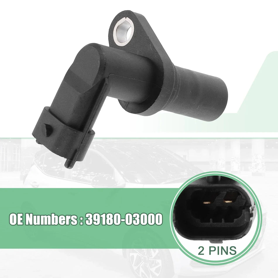 Senzor de poziție a arborelui cotit OE 39180-03000 pentru Hyundai Kia i10 i20 Rio MK