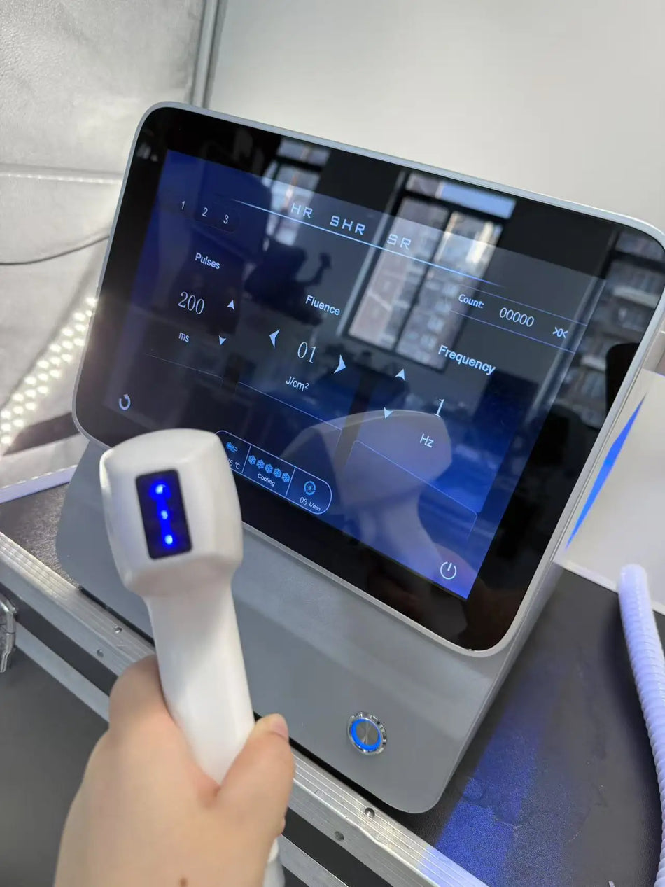 Grå 808 Diode Laser Hårfjerning Maskine Permanent