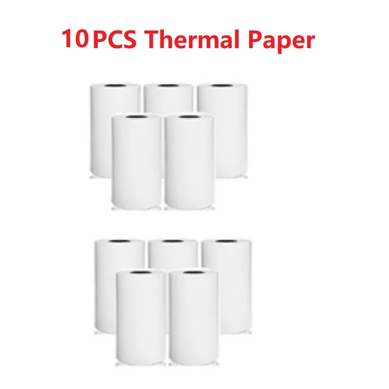 CHUZHAN Kids Instant Print Camera and Thermal Printer 10PCS-Thermal-Paper