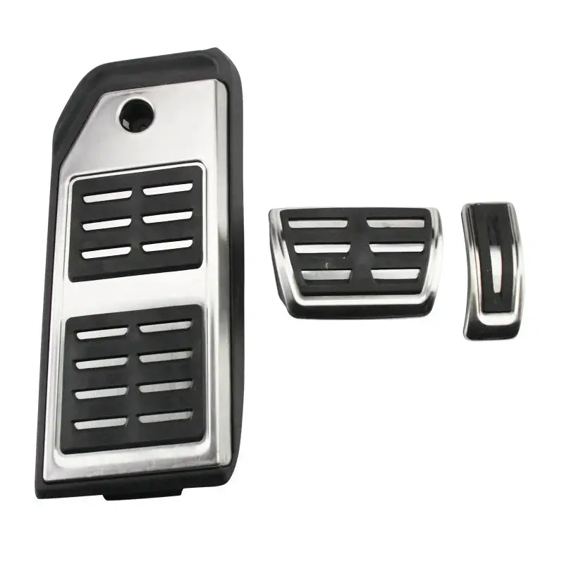LHD Accelerator Brake Pedal Covers for Audi Q7 Q8 Porsche Cayenne Touareg 2017-2025 by InterCyprus Trading Ltd