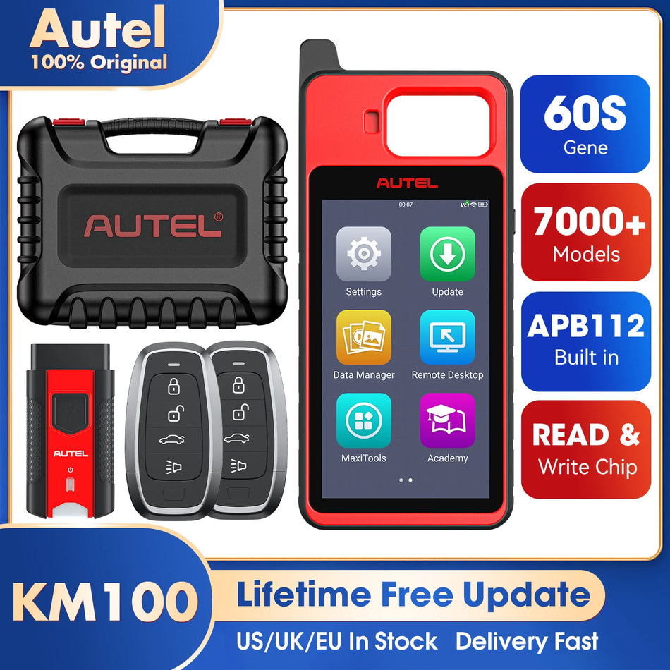 Autel KM100 KM100X Key Fob Programmer &ndash; Universal Smart Key